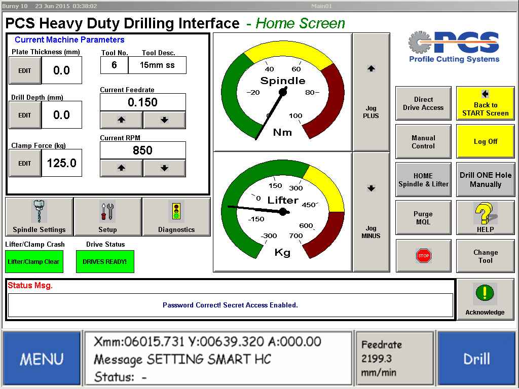 PCS Drilling Interface Diagram 1