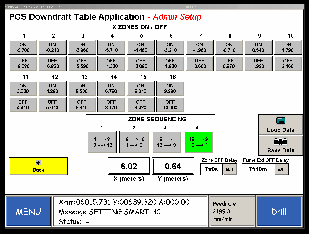 PCS Downdraft Table App Diagram 2