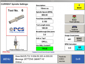 PCS Custom CNC Software